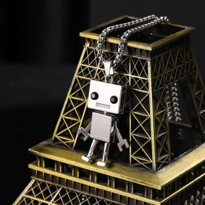 Earrings worldnetgifts Robot Best Friend Necklaces