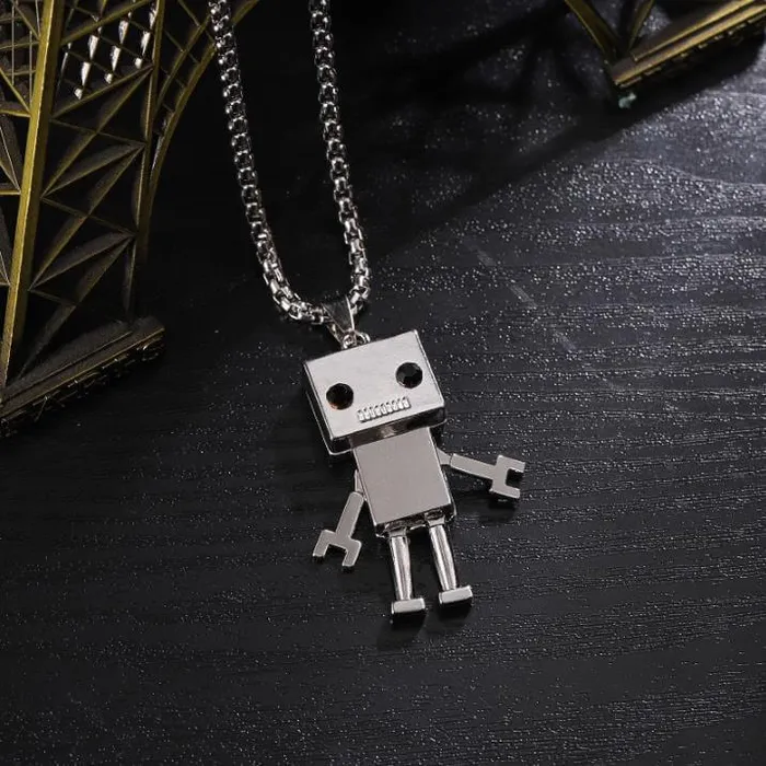 Earrings worldnetgifts Robot Best Friend Necklaces