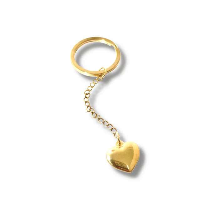 Ellie Vail Charm Necklaces Heart Charm Keychain