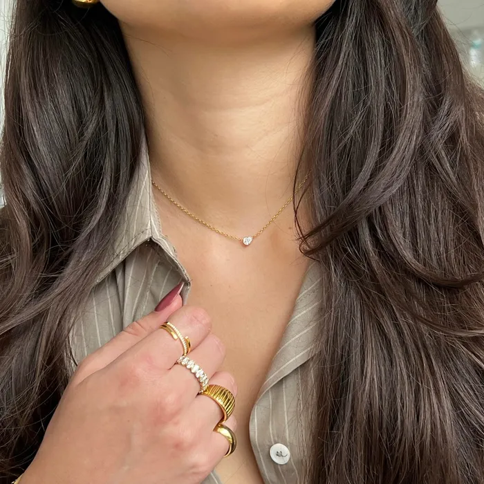 Ellie Vail Giselle Dainty Spiral Ring Rings