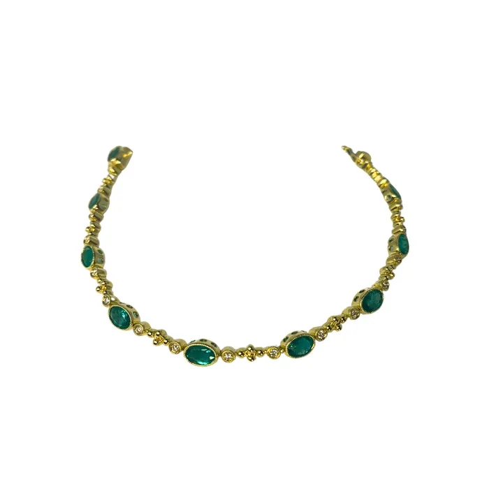 Emerald Diamond Bracelet Donald Haack Diamonds Bracelets