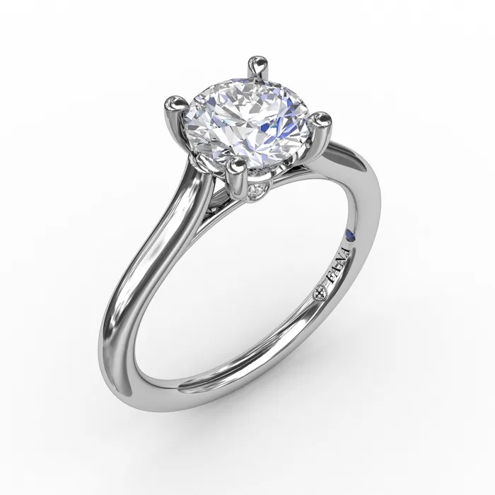 Fana Necklaces 14K White Gold SemiMounting