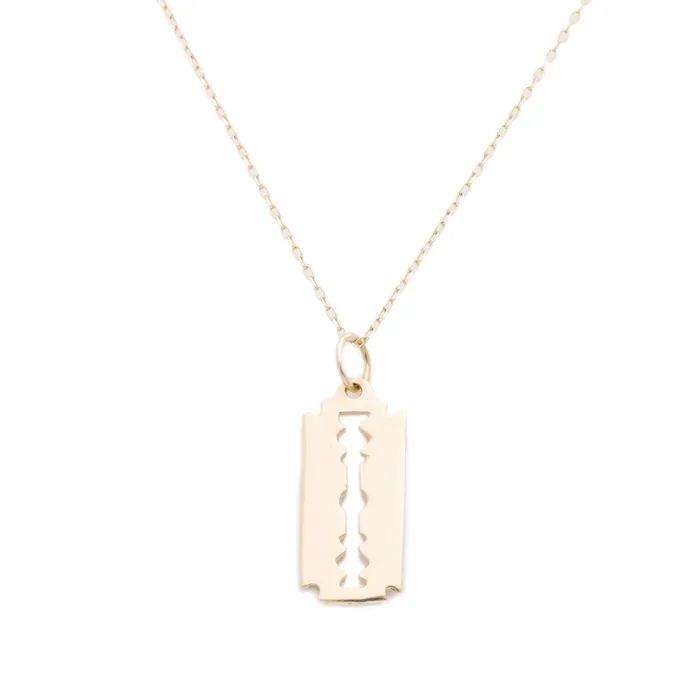 Fox Bond Originals Necklaces The FB Blood Sisters Razor Necklace