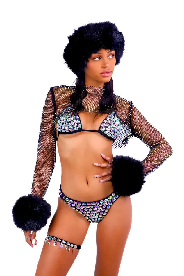 FULL OUTFIT Fuzzy Midnight Star 6 pcs THE LUMI SHOP Earrings