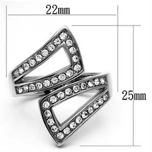 Green Rings CJG1036 Wholesale Channeled Symmetry Top Grade Crystal High Polished Stainless Steel Womens Fashion Ring Green Rings CJG1036 Wholesale Channeled Symmetry Top Grade Crystal High Polished Stainless Steel Womens Fashion Ring