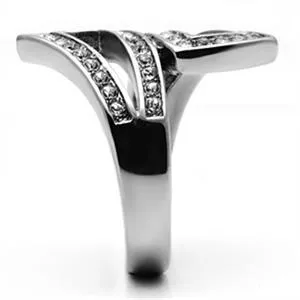 Green Rings CJG1036 Wholesale Channeled Symmetry Top Grade Crystal High Polished Stainless Steel Womens Fashion Ring Green Rings CJG1036 Wholesale Channeled Symmetry Top Grade Crystal High Polished Stainless Steel Womens Fashion Ring