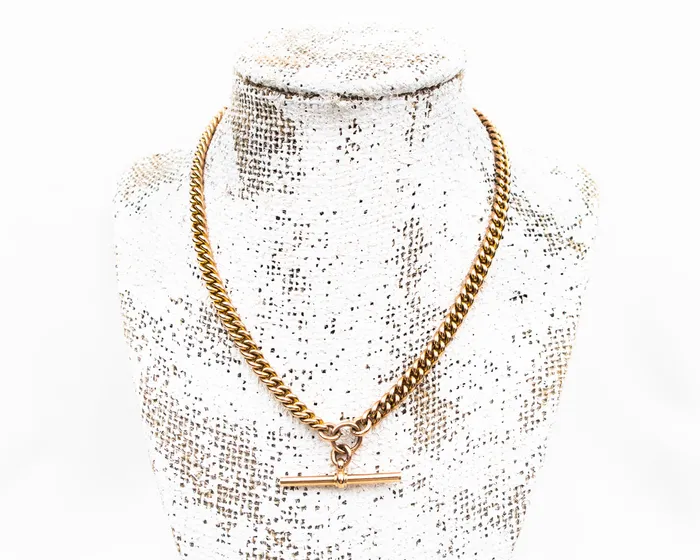 Isadoras LD Victorian Heavy Curb Link Watch ChainNecklace Necklaces