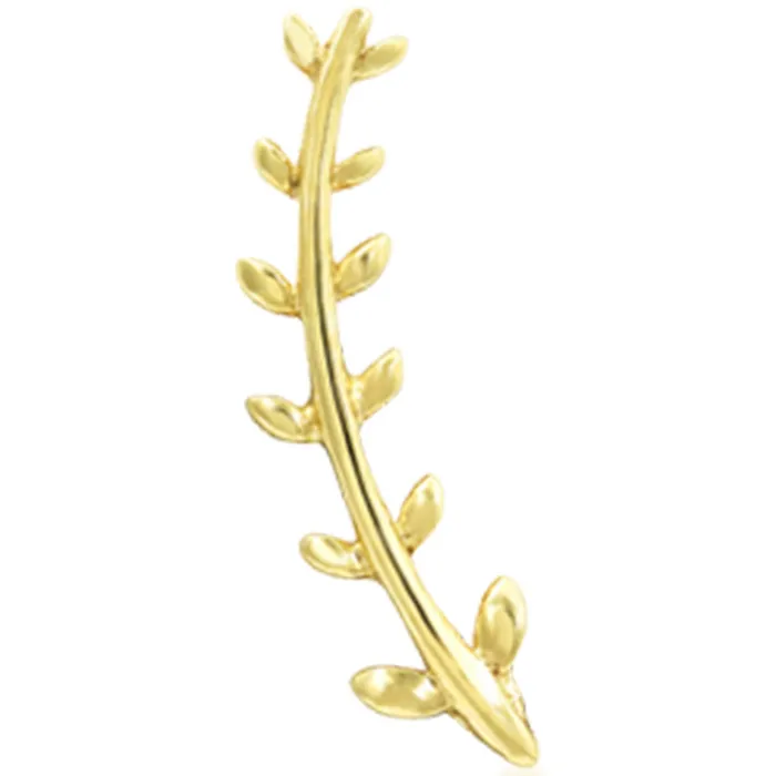 Junipurr Jewelry Earrings threadless Florence End in Gold