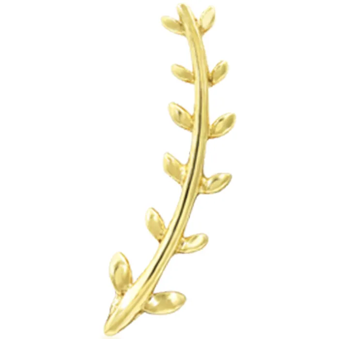 Junipurr Jewelry Earrings threadless Florence End in Gold