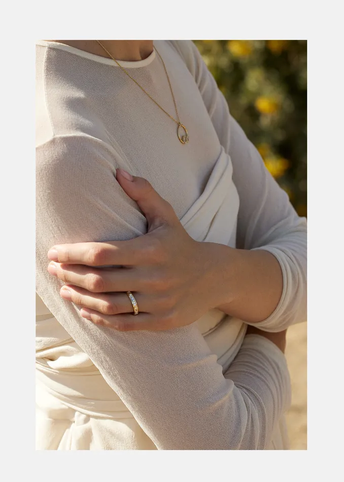 KATKIMfinejewelry ternal Grande Baguette Band Rings
