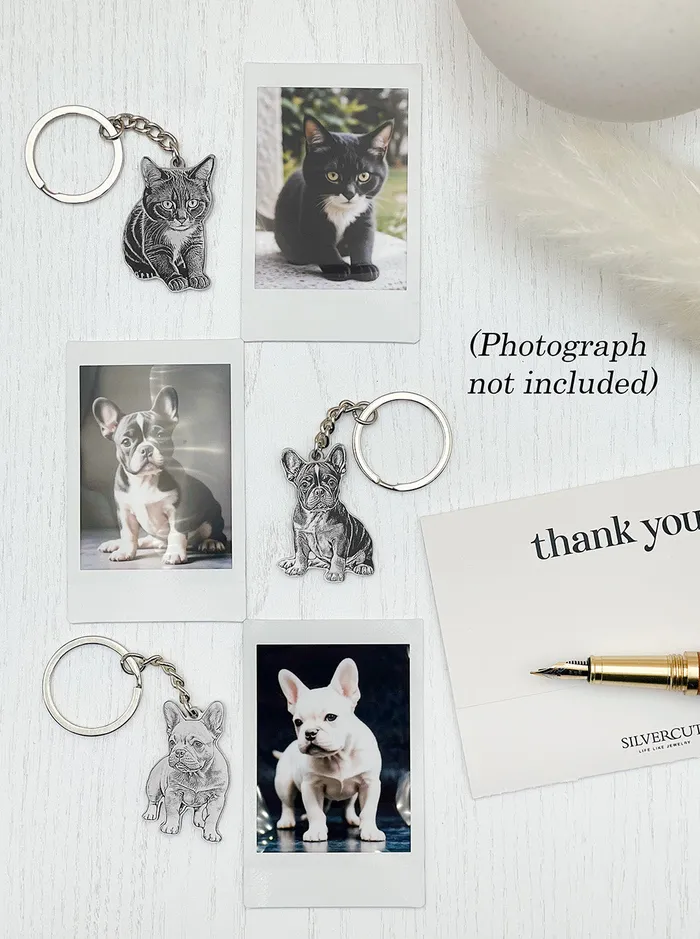 LifeLike Keychain Fathers Day Certificate Silvercut Original Necklaces LifeLike Keychain Fathers Day Certificate Silvercut Original Necklaces
