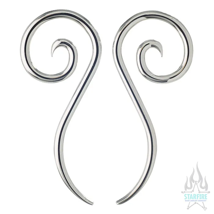 Little Seven Finery Earrings Nine Spirals