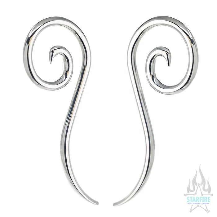 Little Seven Finery Earrings Nine Spirals