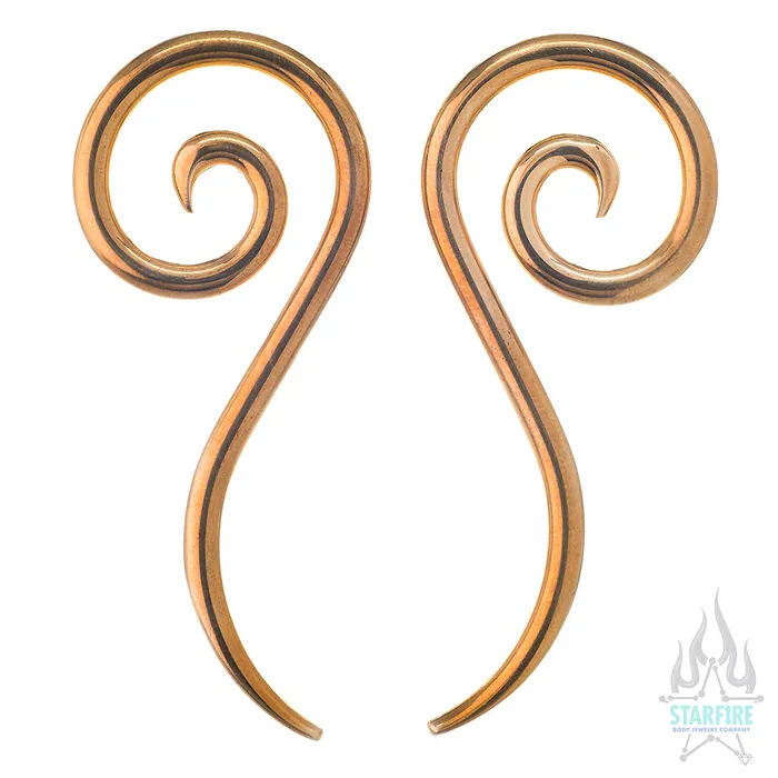 Little Seven Finery Earrings Nine Spirals
