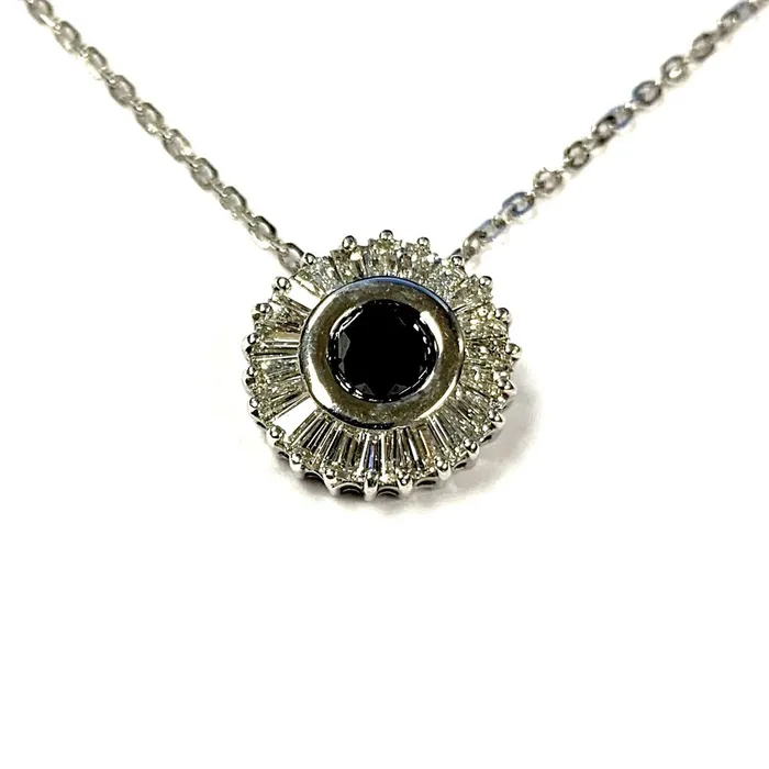 Necklaces Donald Haack Diamonds Black Diamond Necklace