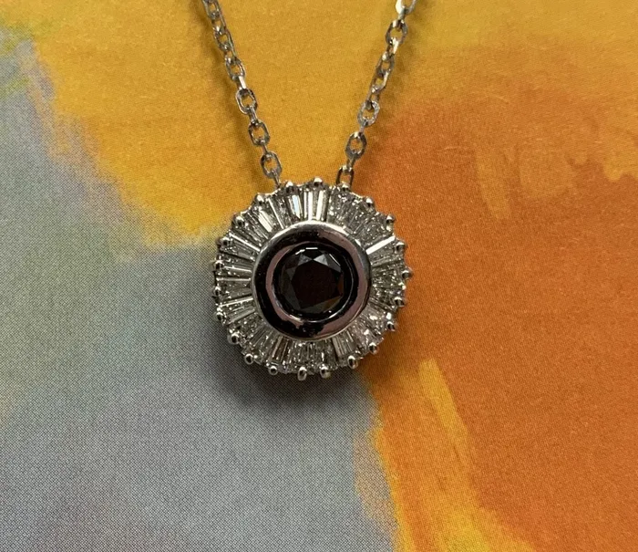 Necklaces Donald Haack Diamonds Black Diamond Necklace Necklaces Donald Haack Diamonds Black Diamond Necklace