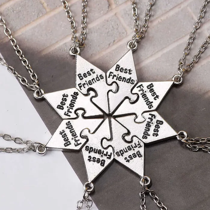 Pizza 38 BFF Friendship Necklaces worldnetgifts Earrings