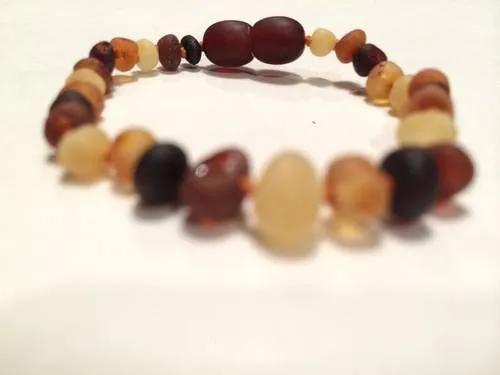 Raw Unpolished Multi 65 Inches for Ankle or Big Kid Adult Wrist Bracelet MB Bracelets