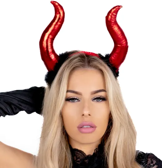 Red Devil Headband THE LUMI SHOP Earrings