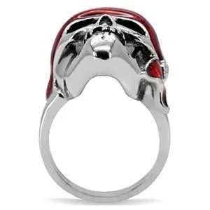 Rings Green CJ165TK Wholesale Stainless Steel Pirate Skull Ring Rings Green CJ165TK Wholesale Stainless Steel Pirate Skull Ring