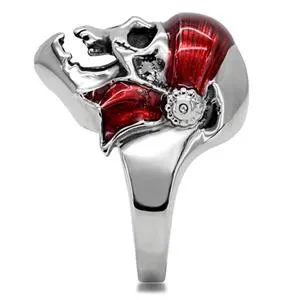 Rings Green CJ165TK Wholesale Stainless Steel Pirate Skull Ring Rings Green CJ165TK Wholesale Stainless Steel Pirate Skull Ring