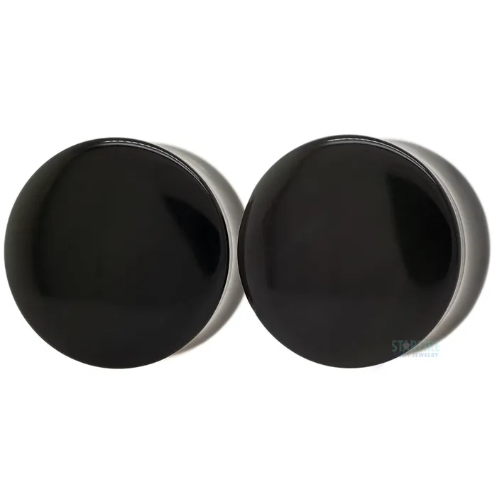 Rings Oracle Body Jewelry Stone Plugs Rainbow Obsidian