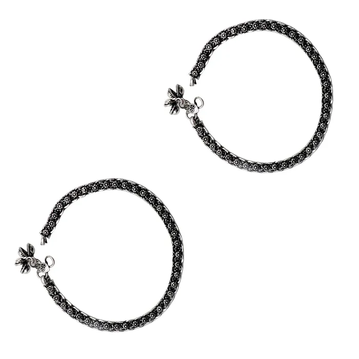 Rings Teejh Nalika Set Of Anklet and Toe Ring Teejh Rings Teejh Nalika Set Of Anklet and Toe Ring Teejh