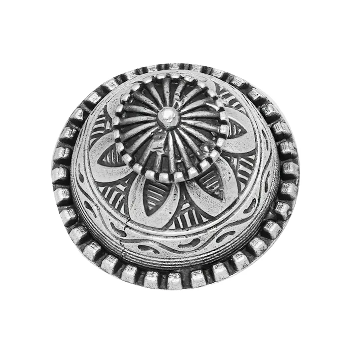 Rings Teejh Teejh Poompuhar Oxidised Silver Jewellery Gift Set