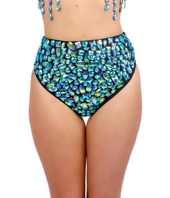 Rings THE LUMI SHOP Forest Iridescent Gem Bottoms