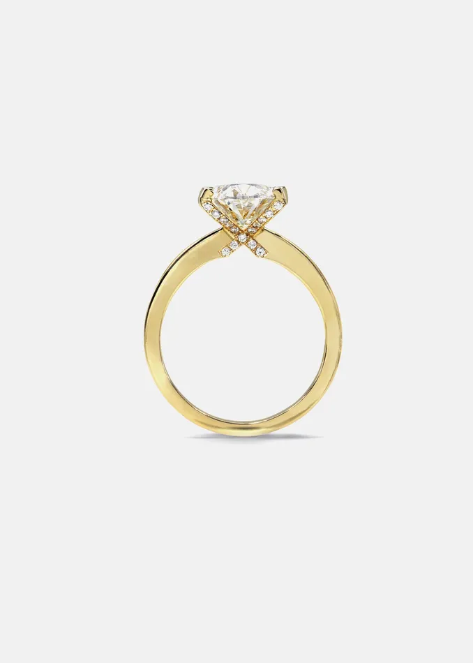 Rings XO Solitaire Ring KATKIMfinejewelry