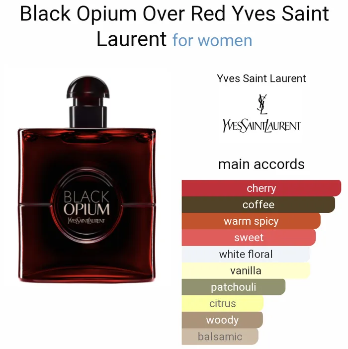Rings YSL BLACK OPIUM OVER RED PR2084 90ML 3614274076202 YSL Rings YSL BLACK OPIUM OVER RED PR2084 90ML 3614274076202 YSL