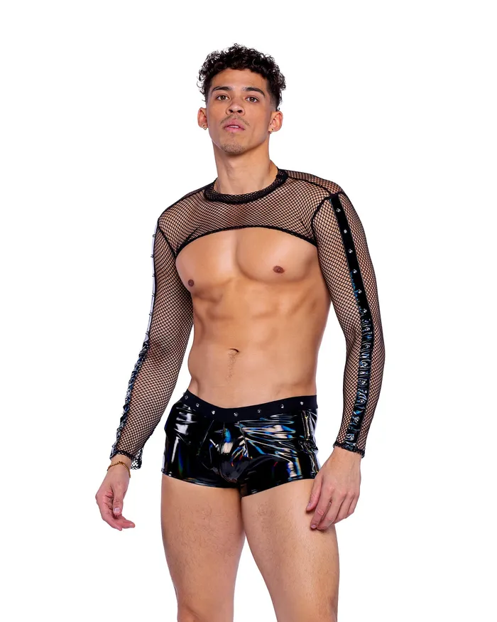 Roma Costume Inc Earrings 6501 Unisex Fishnet Shrug