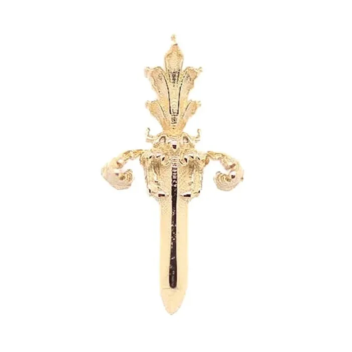 Royal Dagger Threaded End in Gold AuAdore Earrings