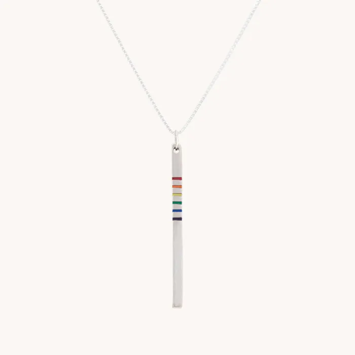 Spirit Rainbow Drop Necklace Turquoise Skies Necklaces