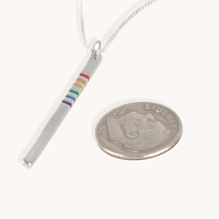 Spirit Rainbow Drop Necklace Turquoise Skies Necklaces