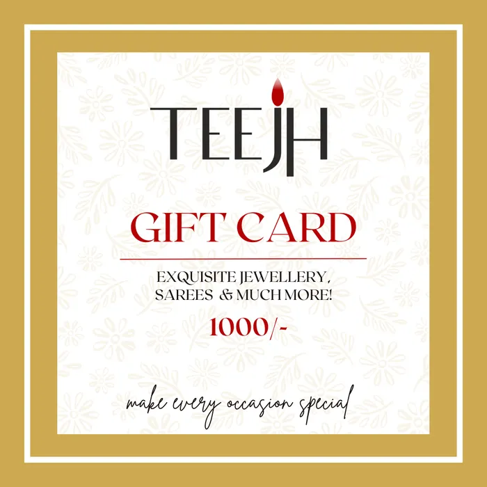 Teejh Necklaces Teejh Gift Card Teejh Necklaces Teejh Gift Card