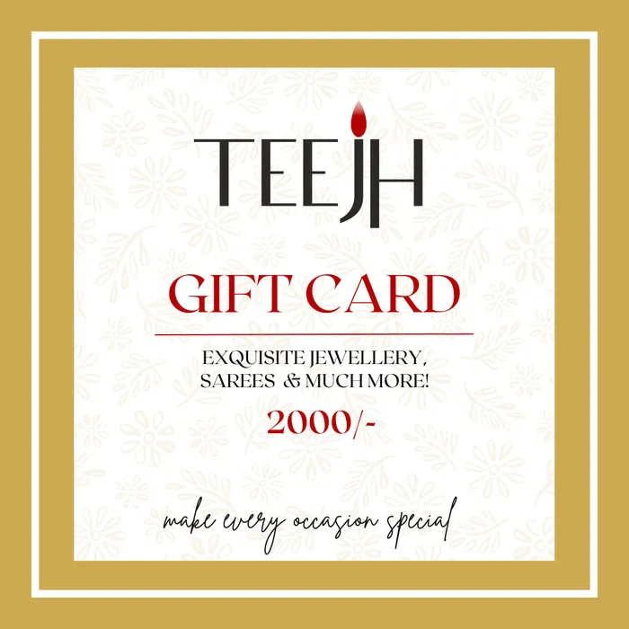 Teejh Necklaces Teejh Gift Card Teejh Necklaces Teejh Gift Card