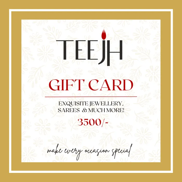 Teejh Necklaces Teejh Gift Card Teejh Necklaces Teejh Gift Card