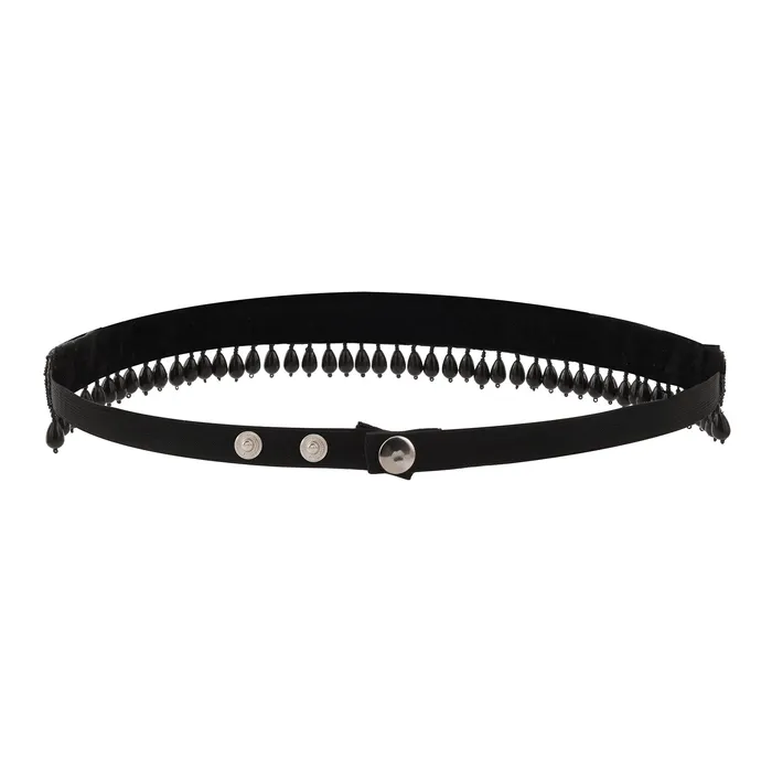 Teejh Rings Teejh Zivah Bead Mirror Black Belt