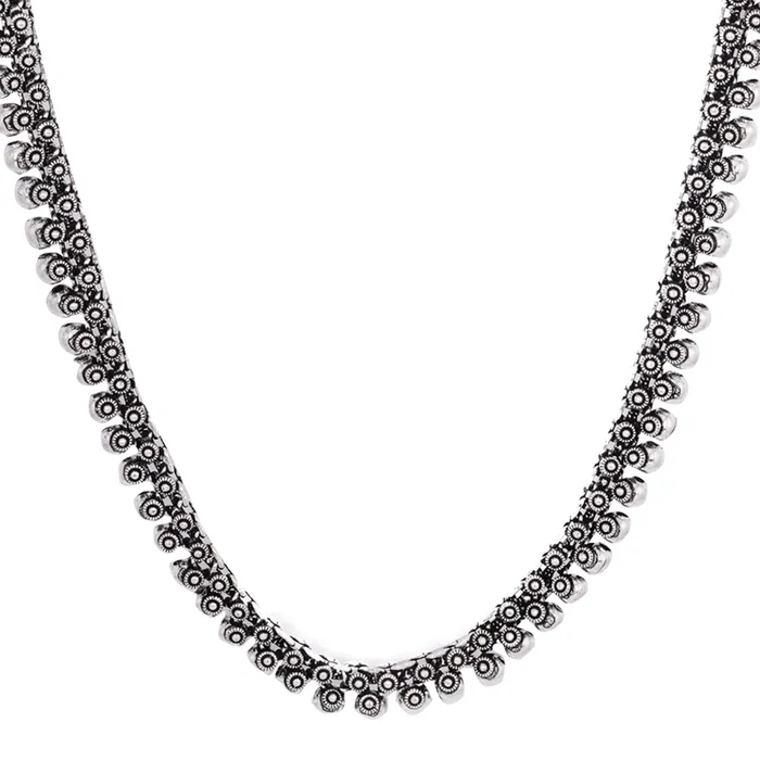 Teejh Srirangam Oxidised Silver Jewellery Gift Set Teejh Rings