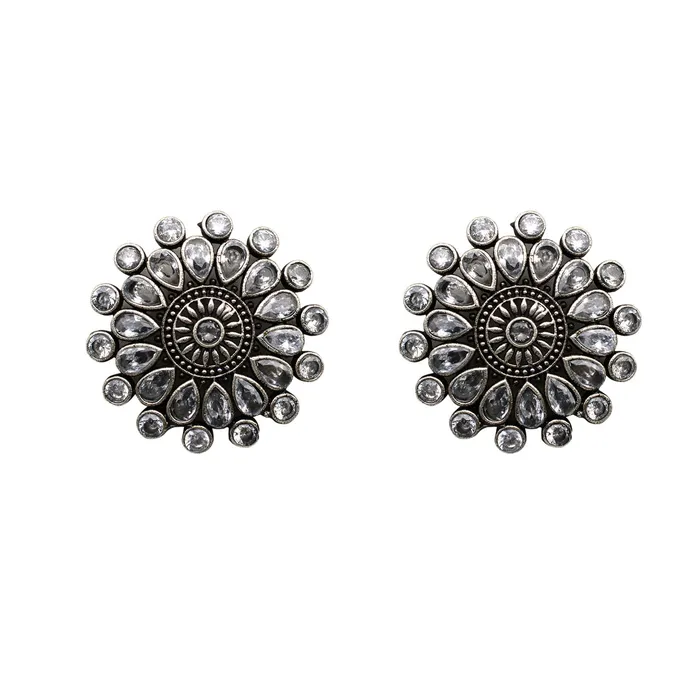 Teejh Teejh Menaja Silver Oxidised Jewelry Gift Set Rings Teejh Teejh Menaja Silver Oxidised Jewelry Gift Set Rings