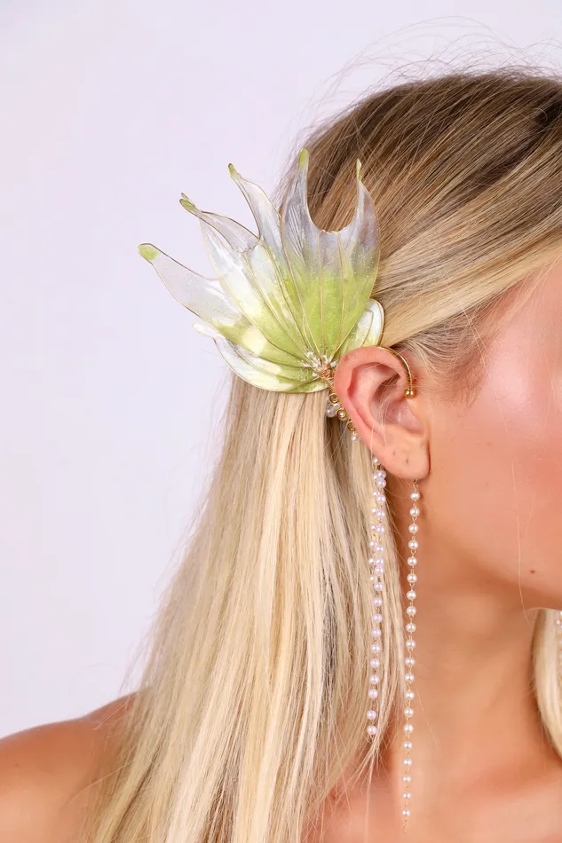 THE LUMI SHOP Earrings FULL OUTFIT Green Elf Nymph 6 pcs