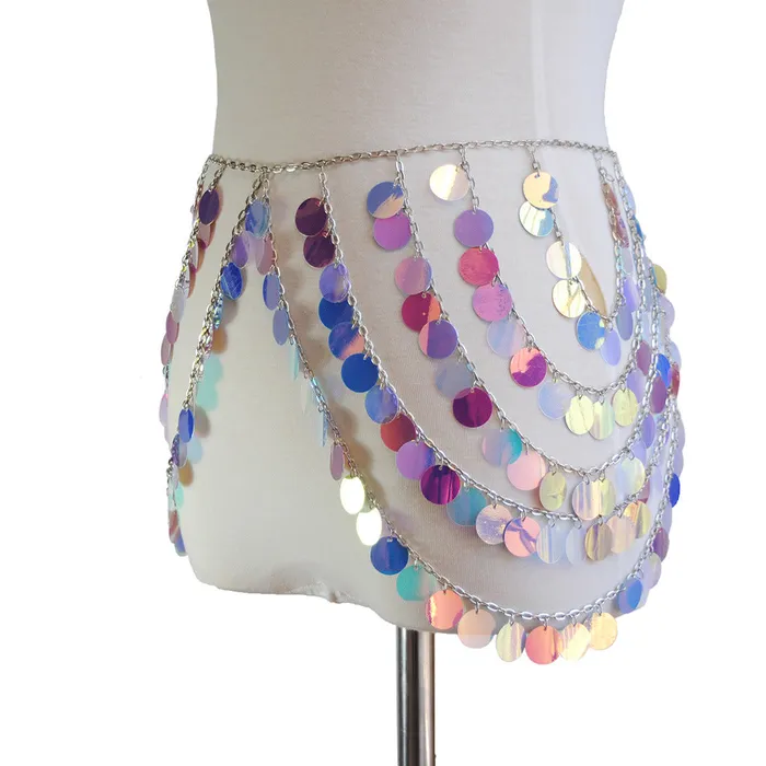 THE LUMi SHOP Necklaces Rainbow Heart Tassel Skirt