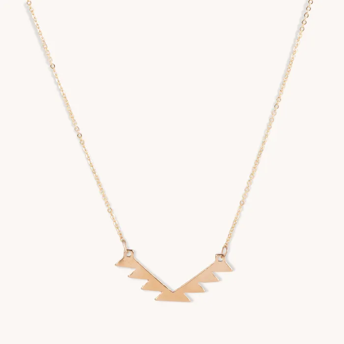 Turquoise Skies Necklaces SkyWeaver Gold Thunderbird Pendant