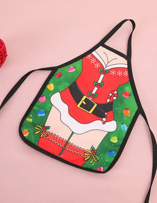 02 Necklaces G11 Sexy Mrs Santa Tree Lights Garter Pattern Christmas Bottle Cover
