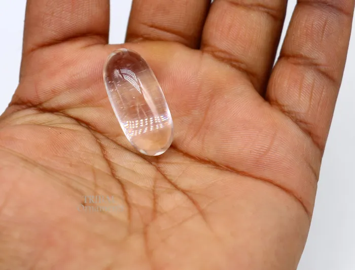 12 Natural sphatik crystal stone divine lor shiva lingam statue amazing sphatik lingam puja article for wealth and prosperity stna27 TRIBAL ORNAMENTS Necklaces