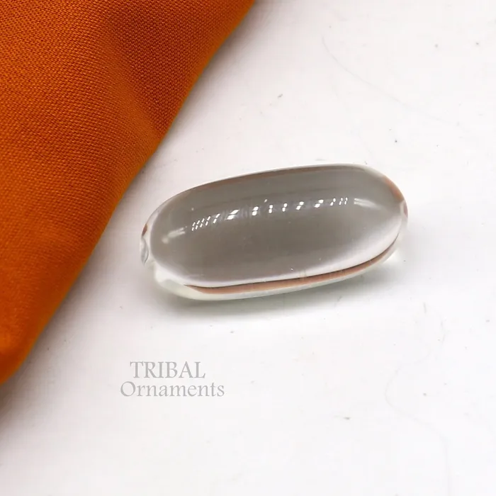 12 Natural sphatik crystal stone divine lor shiva lingam statue amazing sphatik lingam puja article for wealth and prosperity stna27 TRIBAL ORNAMENTS Necklaces