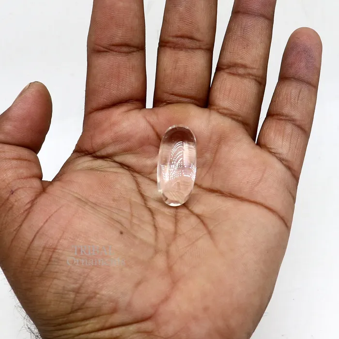 12 Natural sphatik crystal stone divine lor shiva lingam statue amazing sphatik lingam puja article for wealth and prosperity stna27 TRIBAL ORNAMENTS Necklaces