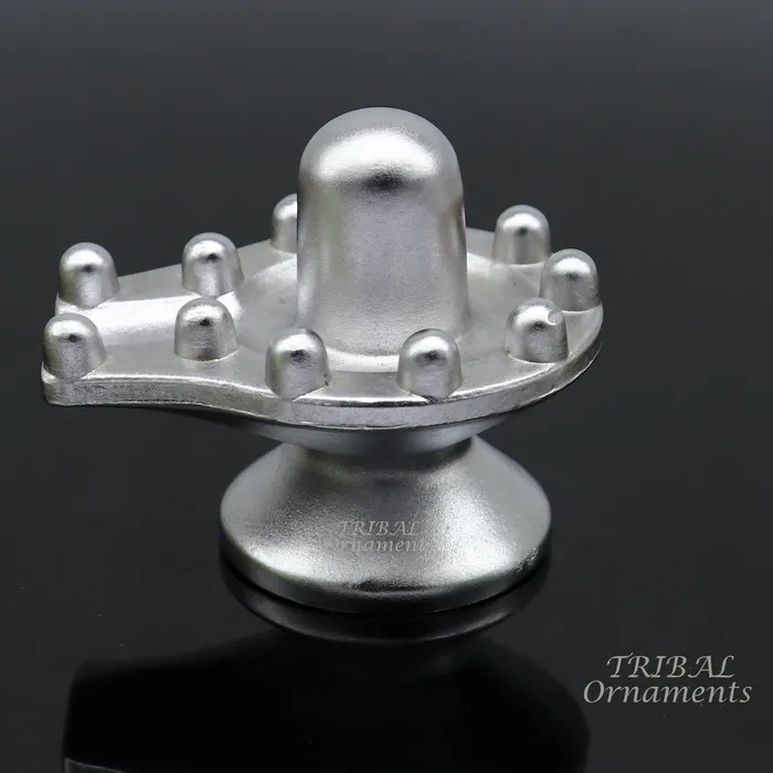 18 solid mercury god Shiva lingam statue 12 JYOTIRLINGA Parad Shiva lingam Sculpture for puja home best way for wealth and prosperity MA02 TRIBAL ORNAMENTS Necklaces
