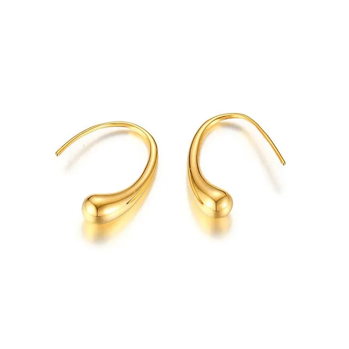 18K GoldFilled Tear Drop Earrings Jewelvers Earrings 18K GoldFilled Tear Drop Earrings Jewelvers Earrings